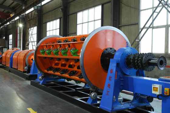 500/1+6+12 Жесткая крутильная машина для производства проволоки и кабеля