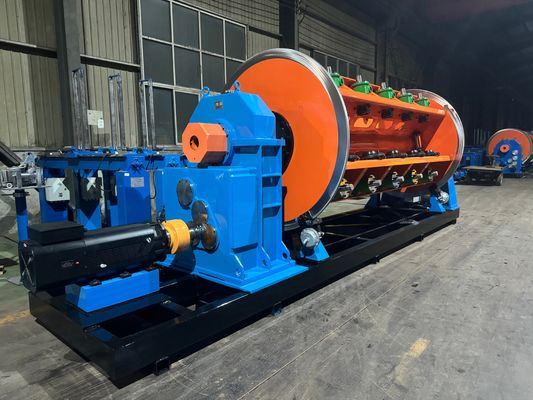 Жесткая тростильная машина для производства проводов/кабелей – 6+12, подходит для катушек 630 мм