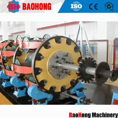 Извив машины 100% Armouring провода управлением PLC стальной задний