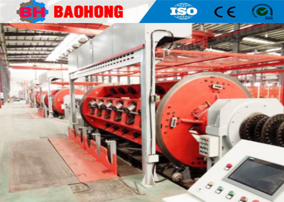 Высокоскоростные тип Strander машины 630 Armouring кабеля твердый
